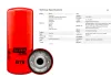 BALDWIN Spin-on oil filter B76  Misc